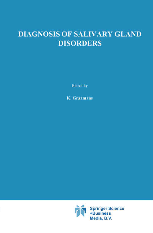 Book cover of Diagnosis of salivary gland disorders (1991)