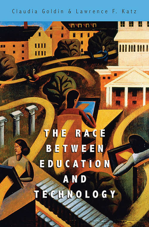 Book cover of The Race between Education and Technology