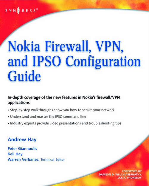Book cover of Nokia Firewall, VPN, and IPSO Configuration Guide