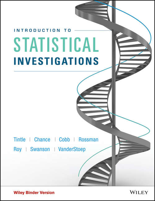 Book cover of Introduction to Statistical Investigation