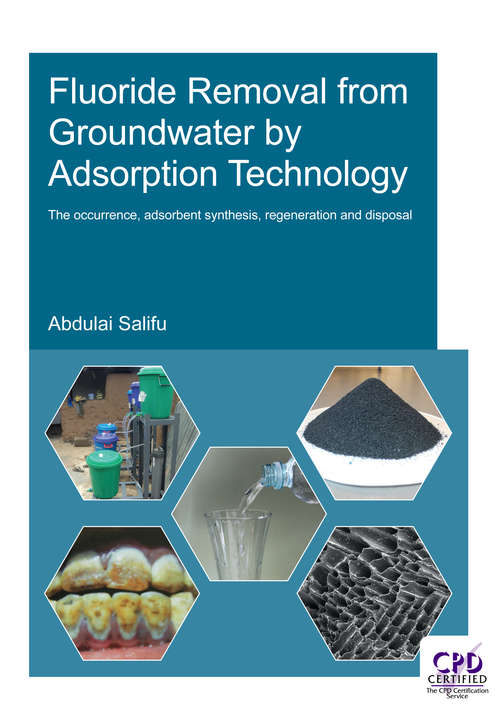 Book cover of Fluoride Removal from Groundwater by Adsorption Technology (IHE Delft PhD Thesis Series)