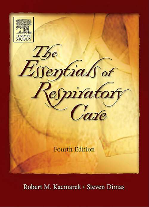 Book cover of Essentials of Respiratory Care - E-Book (4)