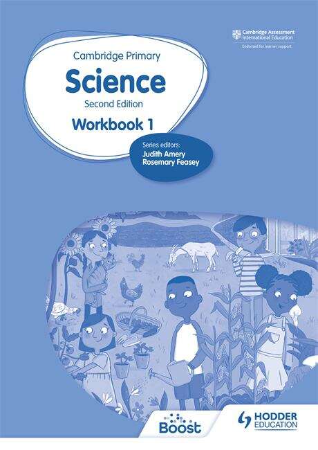 Book cover of Cambridge Primary Science Workbook 1 Second Edition