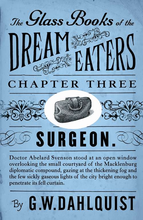 Book cover of The Glass Books of the Dream Eaters (Chapter 3 Surgeon)