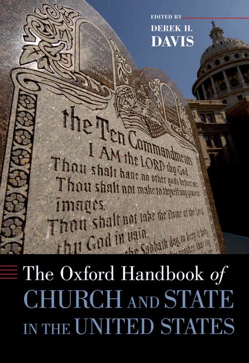 Book cover of The Oxford Handbook of Church and State in the United States (Oxford Handbooks)