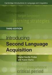 Book cover of Introducing Second Language Acquisition (3) (Cambridge Introductions To Language And Linguistics Ser.)