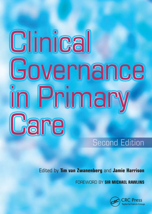 Book cover of Clinical Governance in Primary Care