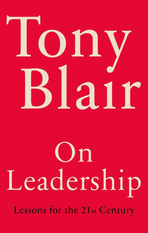 Book cover of On Leadership: Lessons for the 21st Century