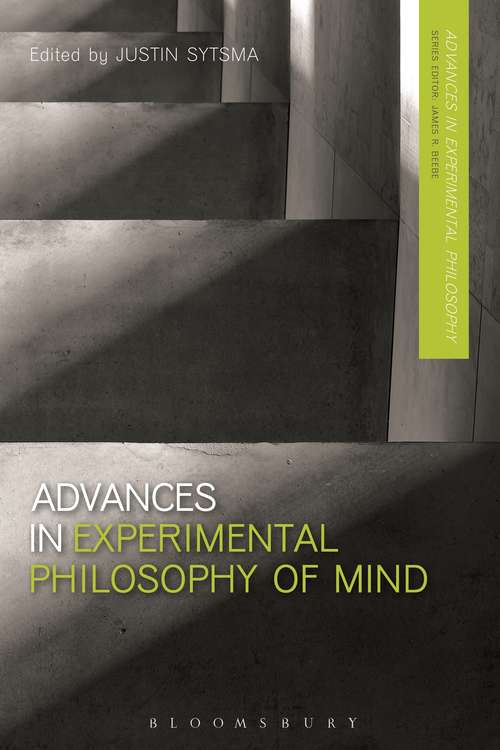 Book cover of Advances in Experimental Philosophy of Mind (Advances in Experimental Philosophy)