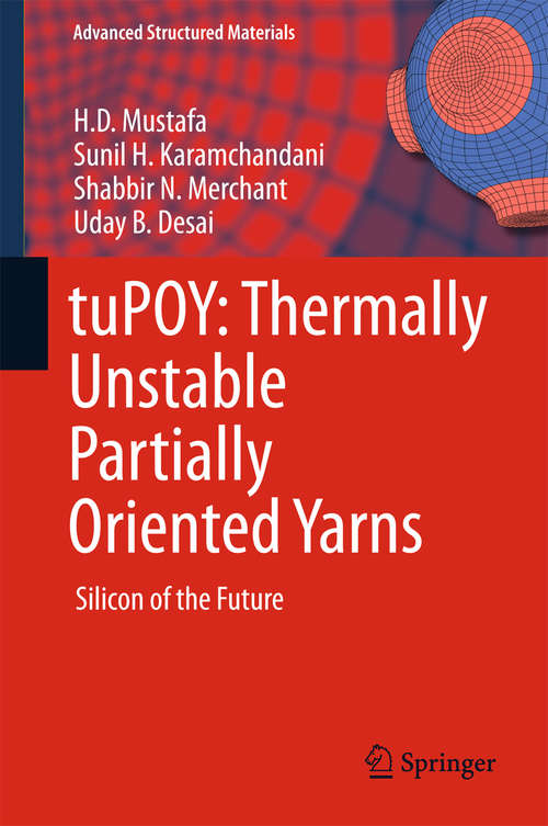 Book cover of tuPOY: Silicon of the Future (1st ed. 2016) (Advanced Structured Materials #23)