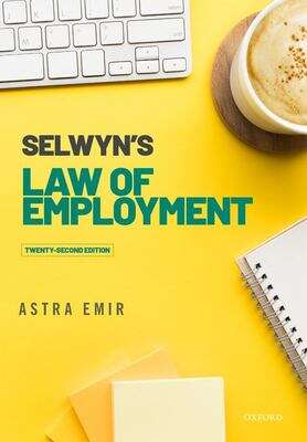 Book cover of Selwyn's Law Of Employment (PDF) (22)