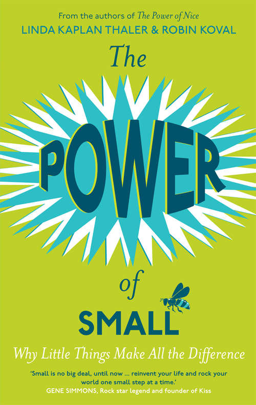 Book cover of The Power of Small: Why Little Things Make All The Difference