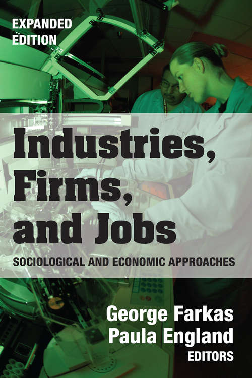 Book cover of Industries, Firms, and Jobs