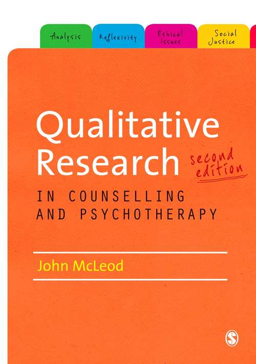 Book cover of Qualitative Research in Counselling and Psychotherapy (PDF)