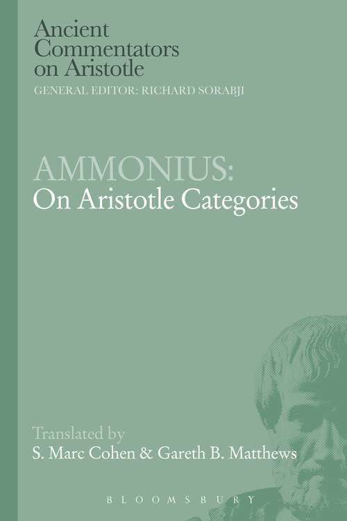 Book cover of Ammonius: On Aristotle Categories (Ancient Commentators on Aristotle)