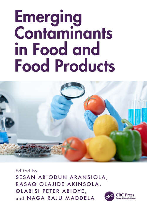 Book cover of Emerging Contaminants in Food and Food Products