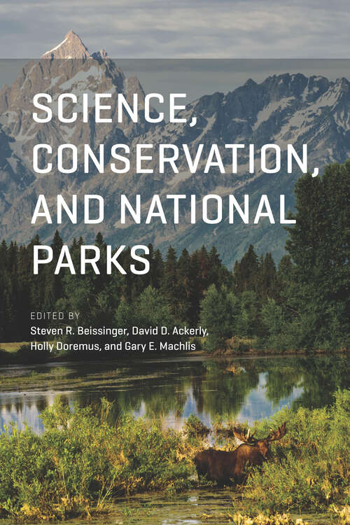 Book cover of Science, Conservation, and National Parks