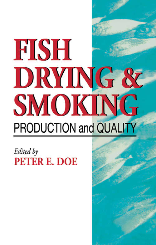 Book cover of Fish Drying and Smoking: Production and Quality