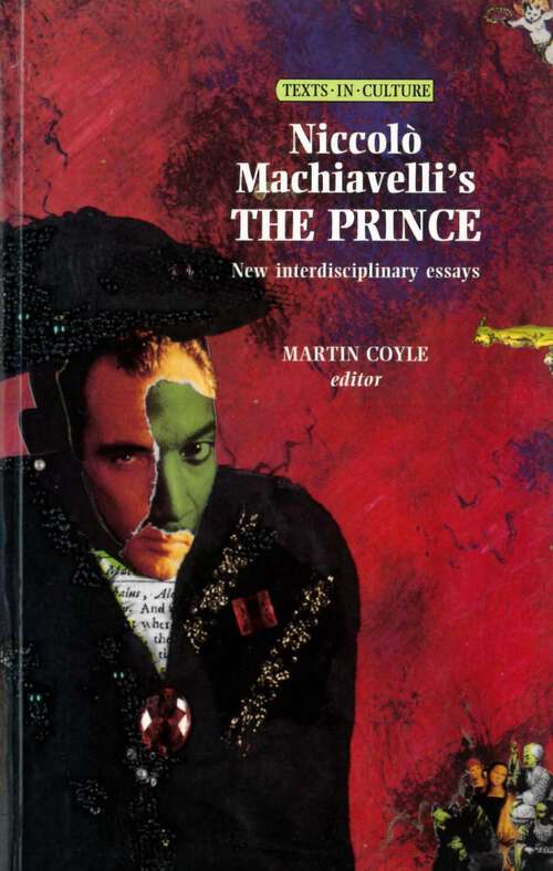 Book cover of Niccolo Machiavelli's The Prince
