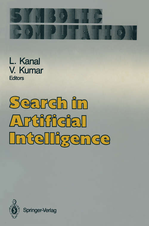 Book cover of Search in Artificial Intelligence (1988) (Symbolic Computation)