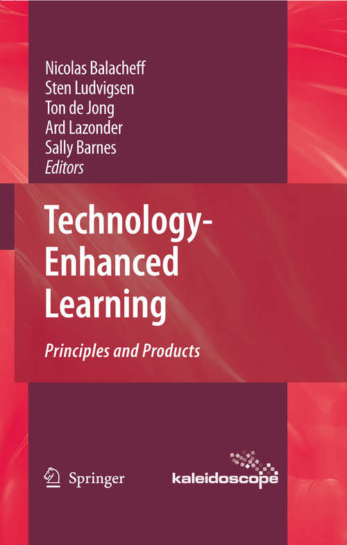 Book cover of Technology-Enhanced Learning: Principles and Products (2009)