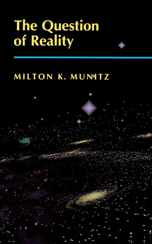 Book cover of The Question of Reality