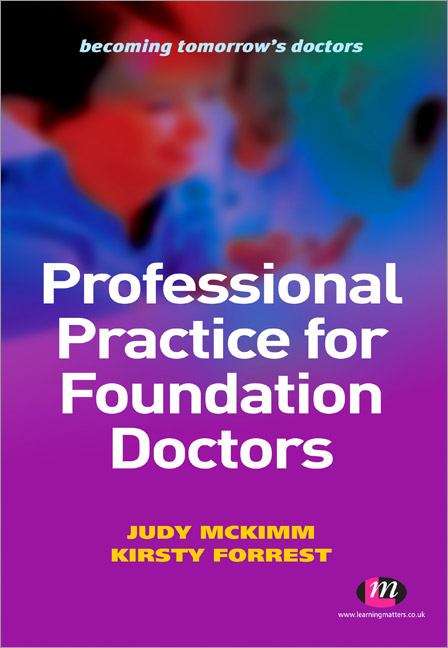 Book cover of Professional Practice For Foundation Doctors (PDF)