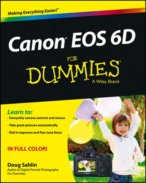 Book cover of Canon EOS 6D For Dummies