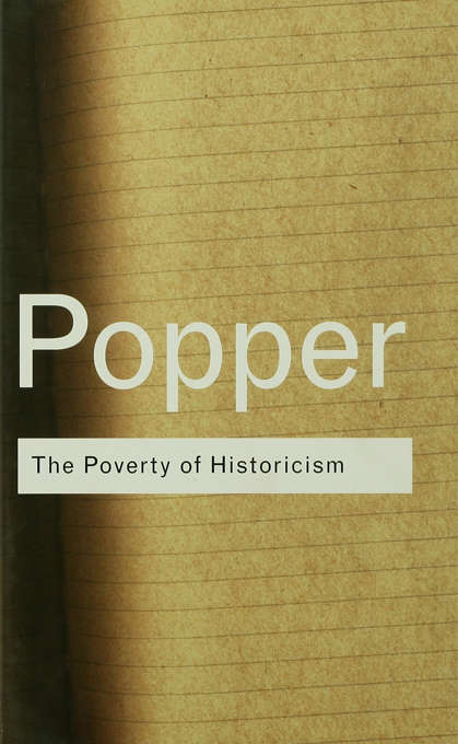 Book cover of The Poverty of Historicism