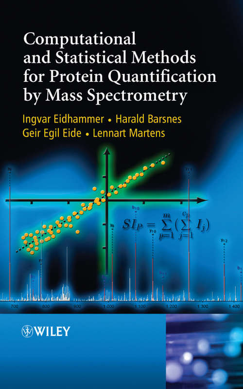 Book cover of Computational and Statistical Methods for Protein Quantification by Mass Spectrometry (2)