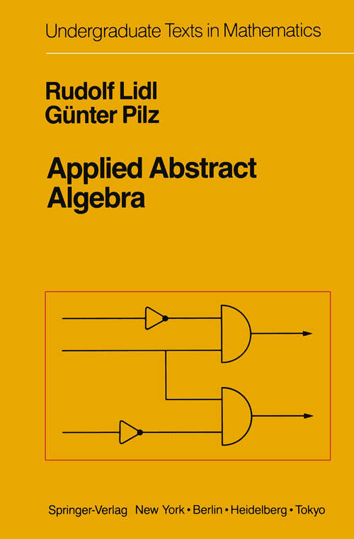 Book cover of Applied Abstract Algebra (1984) (Undergraduate Texts in Mathematics)