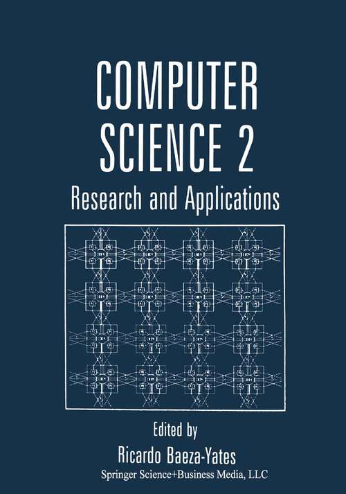 Book cover of Computer Science 2: Research and Applications (pdf) (1994) (The\language Of Science Ser. #96)