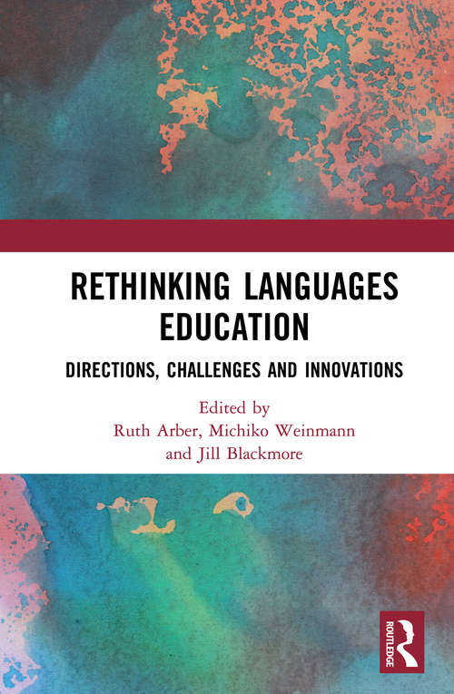 Book cover of Rethinking Languages Education: Directions, Challenges and Innovations