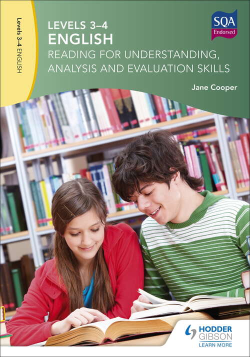Book cover of Levels 3-4 English: Reading For Understanding, Analysis And Evaluation Skills