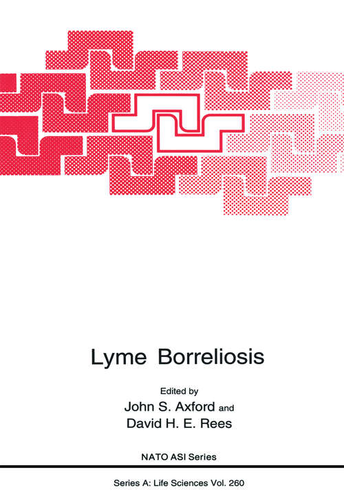 Book cover of Lyme Borreliosis (1994) (Nato Science Series A: #260)
