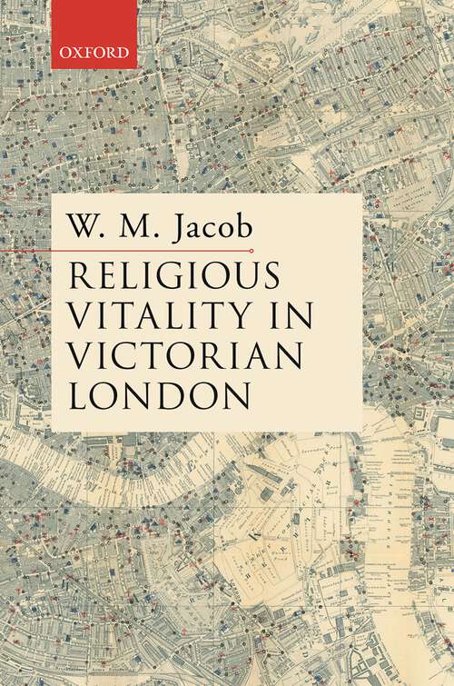 Book cover of Religious Vitality in Victorian London