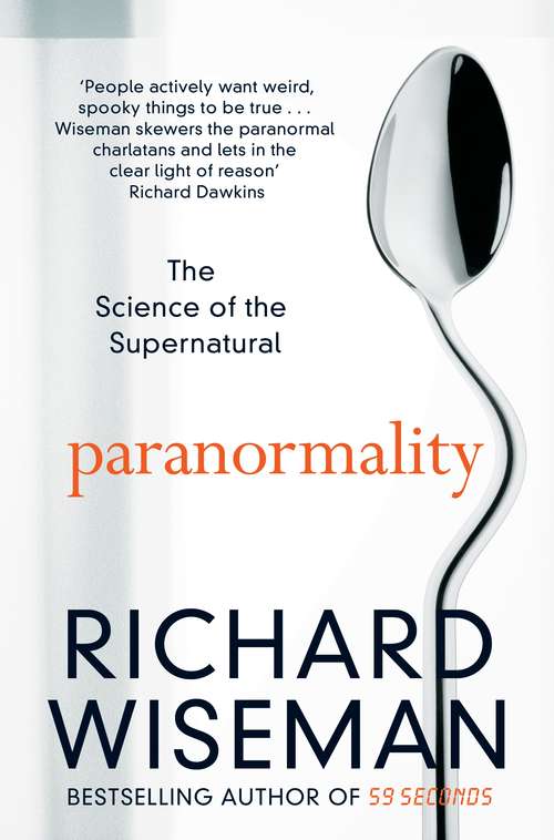 Book cover of Paranormality: Why we see what isn't there