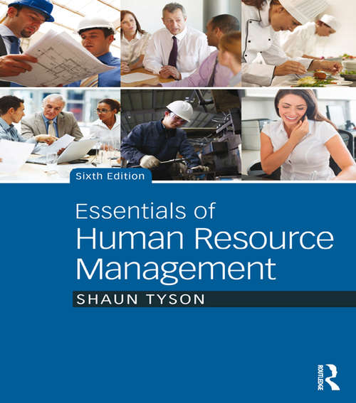 Book cover of Essentials of Human Resource Management