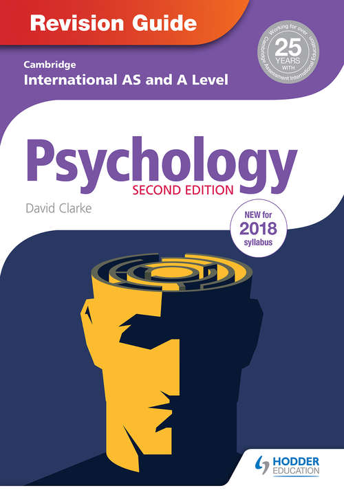Book cover of Cambridge International AS/A Level Psychology Revision Guide 2nd edition (PDF)