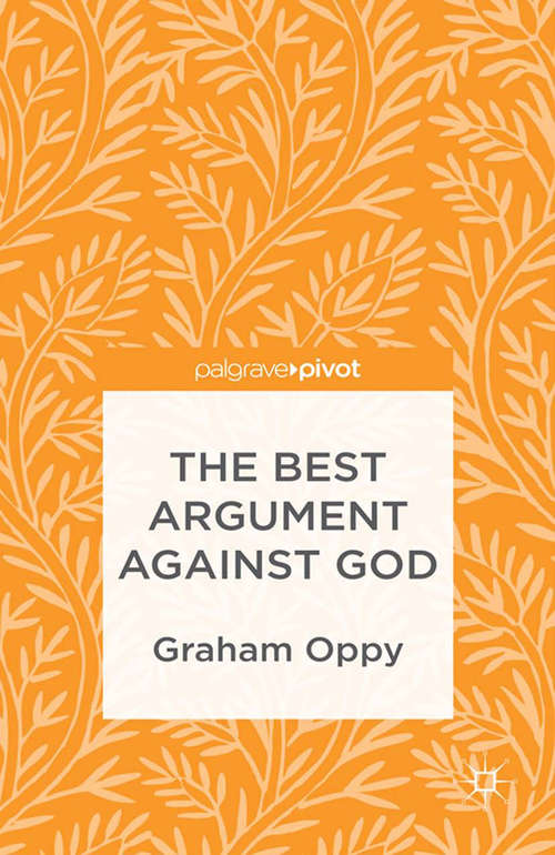 Book cover of The Best Argument against God (2013)