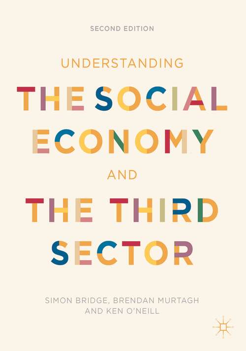 Book cover of Understanding the Social Economy and the Third Sector (2nd ed. 2014)