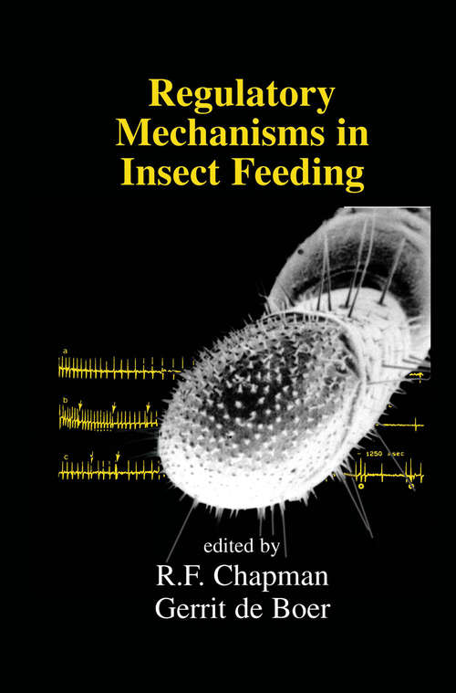 Book cover of Regulatory Mechanisms in Insect Feeding (1995)