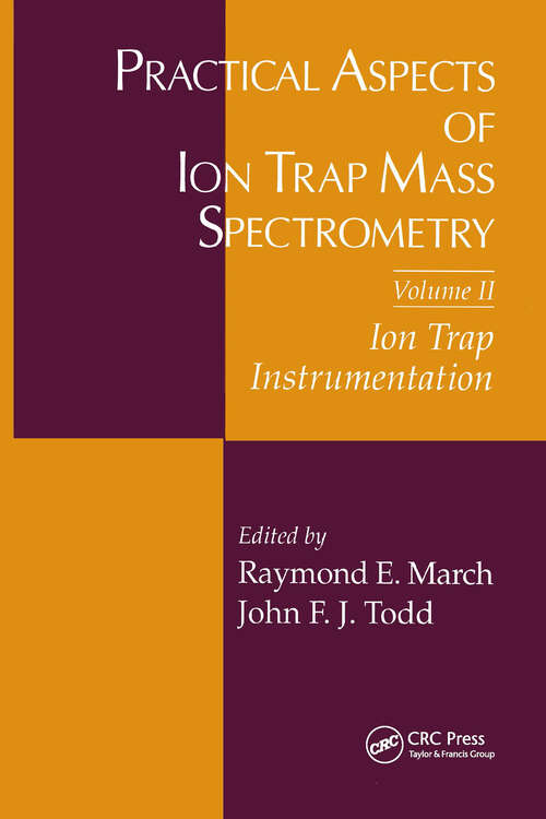 Book cover of Practical Aspects of Ion Trap Mass Spectrometry, Volume II