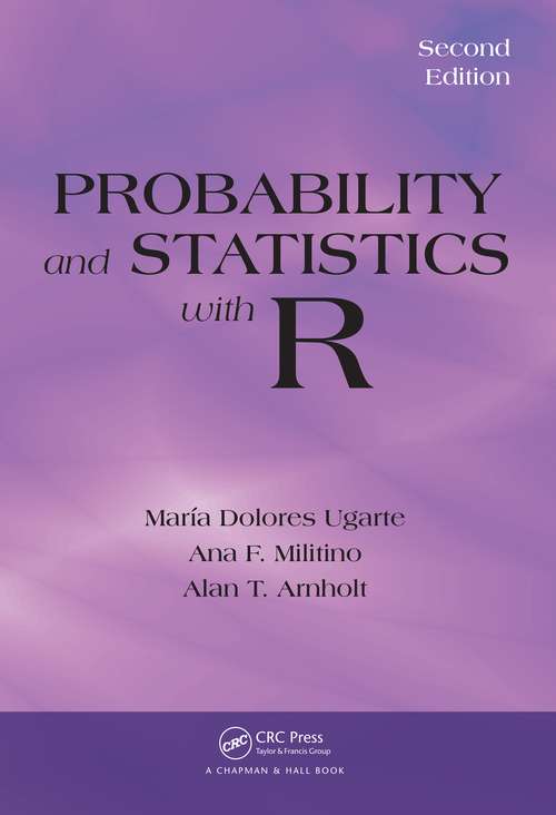 Book cover of Probability and Statistics with R