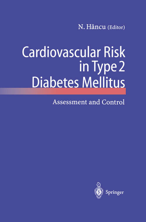 Book cover of Cardiovascular Risk in Type 2 Diabetes Mellitus: Assessment and Control (2003)