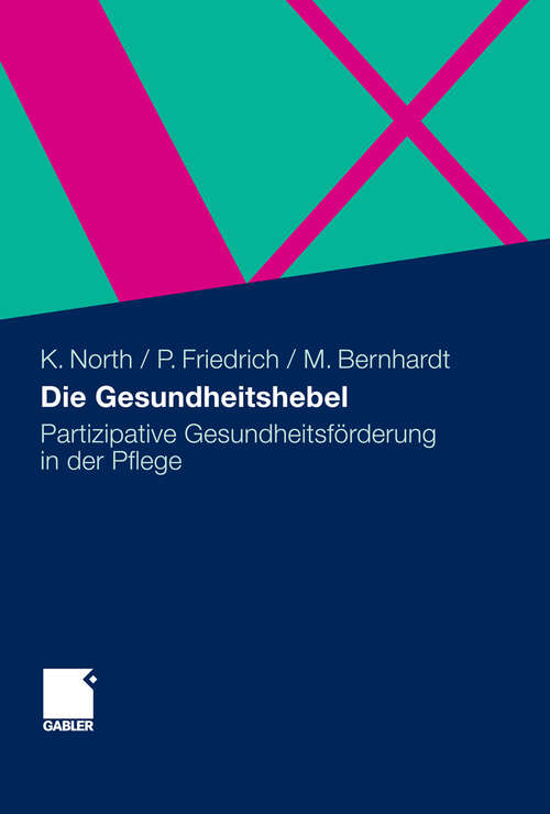 Book cover of Die Gesundheitshebel: Partizipative Gesundheitsförderung in der Pflege (2010)