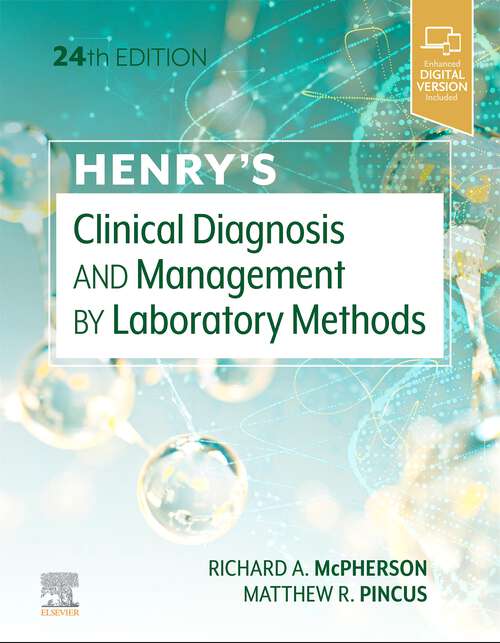 Book cover of Henry's Clinical Diagnosis and Management by Laboratory Methods E-Book (24)