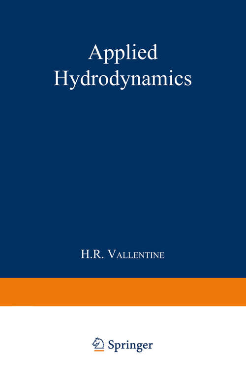 Book cover of Applied Hydrodynamics (pdf) (1967)