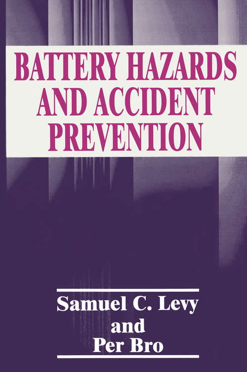 Book cover of Battery Hazards and Accident Prevention (1994)