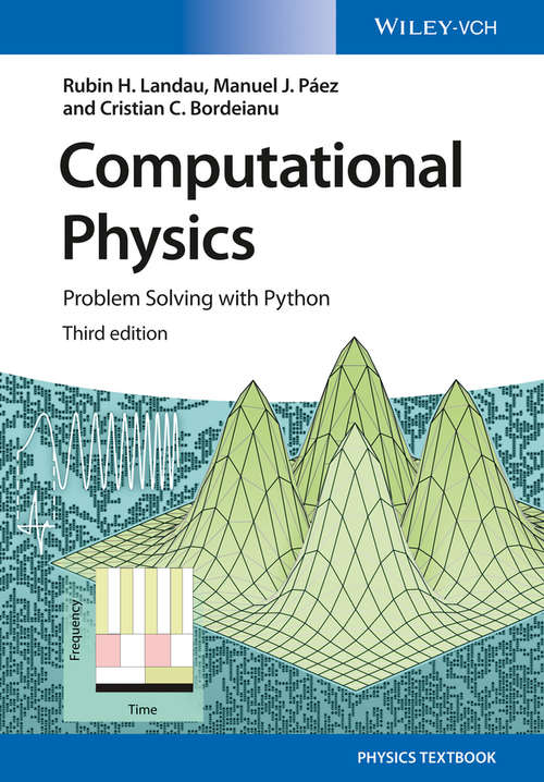 Book cover of Computational Physics: Problem Solving with Python (3)